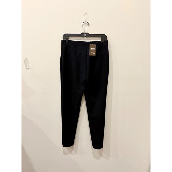 Akris Punto High Waisted Stretchy Skinny Leg Trouser Pants Black Women's Size 6 - Picture 3 of 5